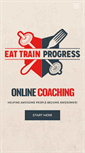 Mobile Screenshot of eattrainprogress.com